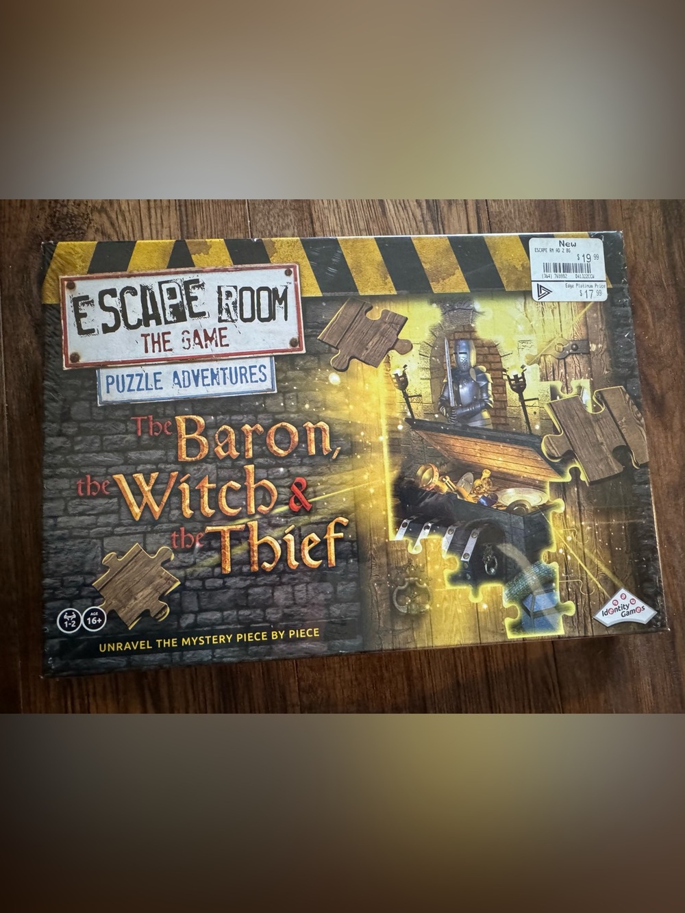 Escape Room The Game Puzzle Adventures: The Baron, The Witch & The Thief (New)